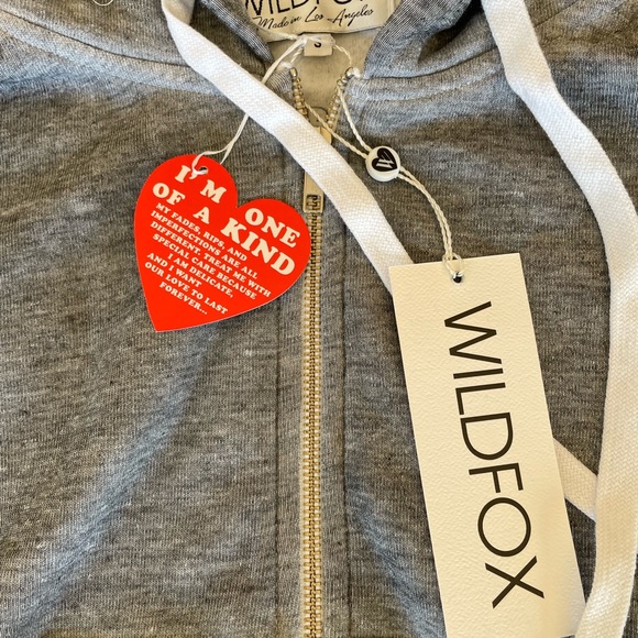 New! Wildfox FEMINIST HERO Regan Zip Hoodie - Picture 5 of 5